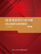 投资项目可行性分析：理论精要与案例解析（第4版）在线阅读