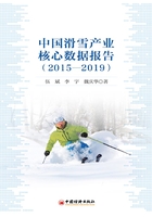 中国滑雪产业核心数据报告（2015—2019）