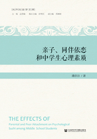 亲子、同伴依恋和中学生心理素质在线阅读