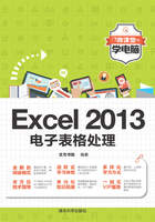 Excel 2013电子表格处理