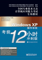 Windows XP操作系统考前12小时