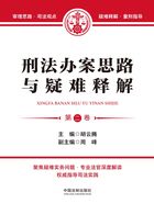 刑法办案思路与疑难释解(第二卷)在线阅读