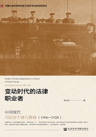 变动时代的法律职业者：中国现代司法官个体与群体（1906～1928）在线阅读