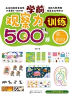 学前观察力训练500题：第二阶段