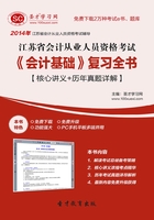 江苏省会计从业人员资格考试《会计基础》复习全书【核心讲义＋历年真题详解】在线阅读