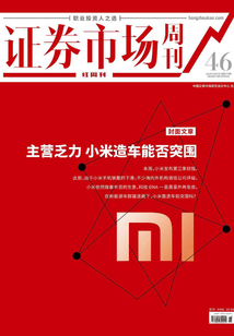 主營乏力，小米造車能否突圍（證券市場紅周刊2021年46期）