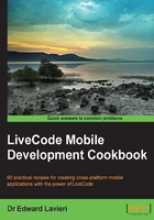 LiveCode Mobile Development Cookbook