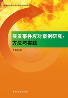 突发事件应对案例研究：方法与实践在线阅读