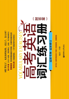 高考英语词汇练习册(附答案)在线阅读