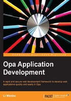 Opa Application Development在線閱讀