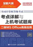 全国计算机等级考试·考点详解与上机考试题库：二级MS Office高级应用