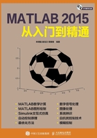 MATLAB 2015从入门到精通