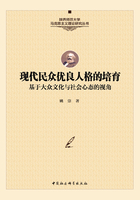 現(xiàn)代民眾優(yōu)良人格的培育：基于大眾文化與社會心態(tài)的視角在線閱讀