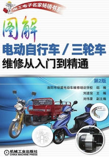 圖解電動(dòng)自行車(chē)/三輪車(chē)維修從入門(mén)到精通(第2版)