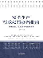 安全生产行政处罚办案指南：法律实务、执法文书与案例剖析