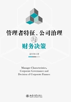 管理者特征、公司治理與財務(wù)決策在線閱讀