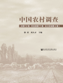 中国农村调查（总第12卷·村庄类第11卷·长江区域第4卷）