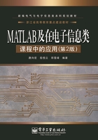 MATLAB及在电子信息类课程中的应用（第2版）在线阅读