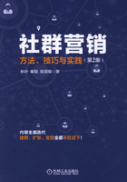 社群营销：方法、技巧与实践（第2版）在线阅读