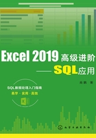 Excel2019高级进阶：SQL应用在线阅读