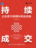 持续成交:让生意10倍增长的会员制在线阅读