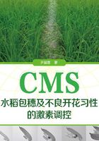 CMS水稻包穗及不良开花习性的激素调控