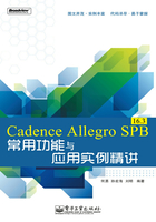 Cadence Allegro SPB 16.3常用功能与应用实例精讲在线阅读