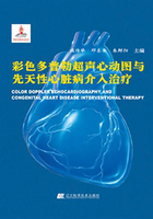 彩色多普勒超声心动图与先天性心脏病介入治疗
