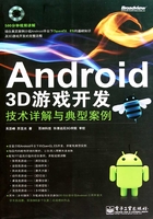 Android 3D游戏开发技术详解与典型案例在线阅读