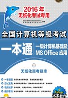 全国计算机等级考试一本通：一级计算机基础及MS Office应用在线阅读