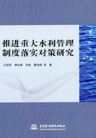 推进重大水利管理制度落实对策研究