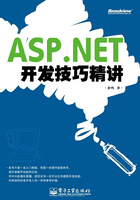 ASP.NET开发技巧精讲在线阅读