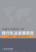 金融生态视角下的银行私法发展研究在线阅读