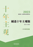 2023国家统一法律职业资格考试刷透十年主观题(2013—2022)在线阅读