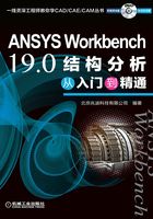 ANSYS Workbench 19.0结构分析从入门到精通