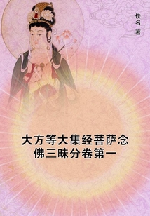 大方等大集經菩薩念佛三昧分卷第一