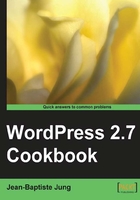 WordPress 2.7 Cookbook在線(xiàn)閱讀