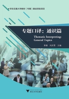 专题口译:通识篇在线阅读