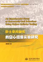 An Experimental Study of Non-coaxial Soil Behaviour Using Hollow Cylinder Testing（砂土非共轴性的空心扭剪实验研究）