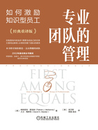 专业团队的管理:如何激励知识型员工(经典重译版)在线阅读