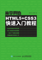 从零开始：HTML5+CSS3快速入门教程在线阅读