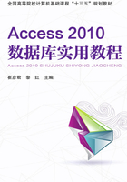 Access 2010数据库实用教程