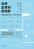 政府监管的新视野：英国监管机构十大样本考察在线阅读