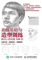 素描基础与造型训练：典型人物肖像108例在线阅读