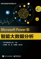 Microsoft Power BI 智能大数据分析在线阅读