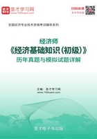 2019年经济师《经济基础知识（初级）》历年真题与模拟试题详解在线阅读