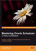 Mastering Oracle Scheduler in Oracle 11g Databases在線閱讀
