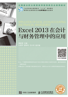 Excel 2013在会计与财务管理中的应用