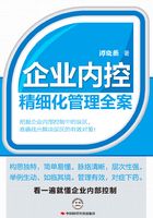 企業內控精細化管理全案在線閱讀