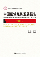 中国区域经济发展报告2012：从不平衡到相对均衡的中国区域经济